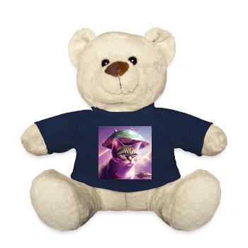 Katze Außerirdische Raumschiff - Teddy - French Navy - Vorne