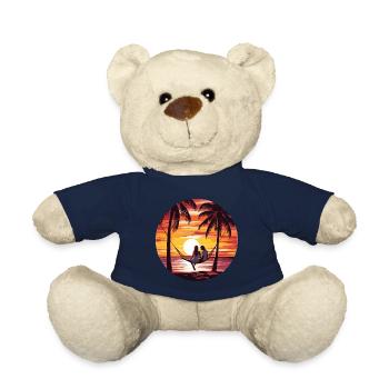 de détente - Nounours - bleu marine - Devant