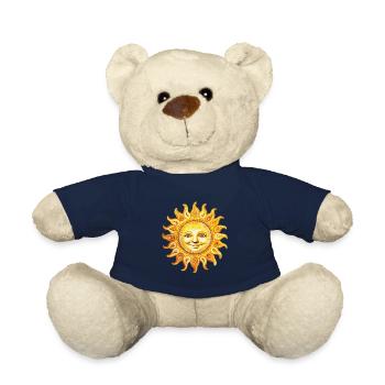 Sonne Lächelnd - Verspielte Ausstrahlung - Teddy - French Navy - Vorne