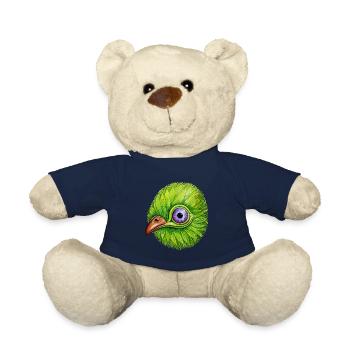 Kiwi mignon et coquin - Nounours - bleu marine - Devant