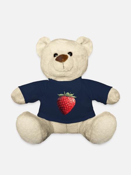 Erdbeer Süße - Teddy - French Navy