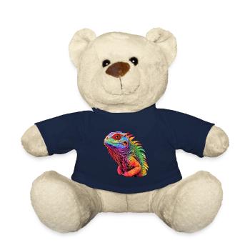 Iguana Radiation - Teddy Bear - french navy - Front