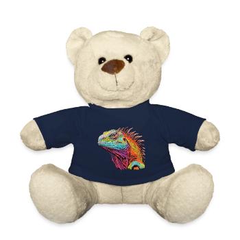 Iguanische Lebendige Farben - Bezauberndes - Teddy - French Navy - Vorne