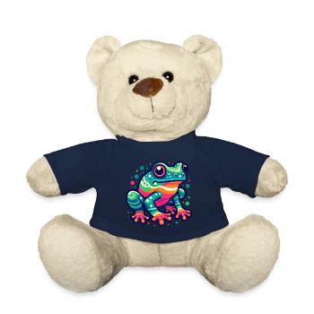 FROSCH KRÖTE UNKE LURCH SUMPF SEE FLUSS FARBENFROH - Teddy - French Navy - Vorne