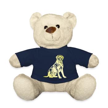Mastiff Hund Silhouette - Teddy - French Navy - Vorne