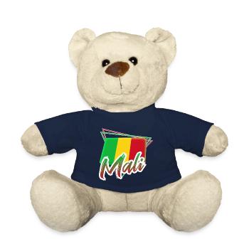 Mali - Teddy Bear - french navy - Front