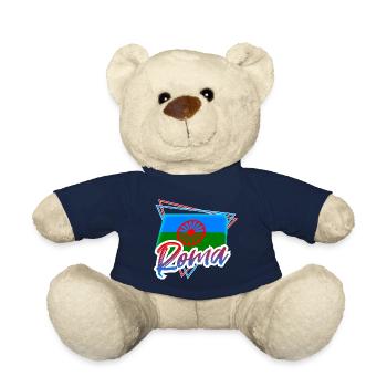 Roma - Teddy Bear - french navy - Front