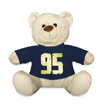 95 Number Vintage - Teddy Bear - french navy - Front