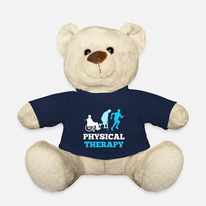Cadeau de physiothérapie kinésithérapeute - Nounours - bleu marine