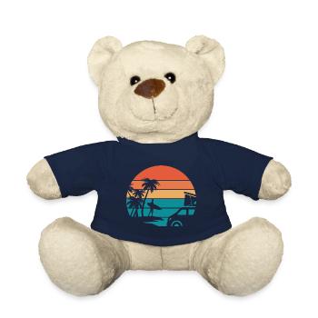Surfen surfen surfing geschenk sport surf mann frau - Teddy - French Navy - Vorne