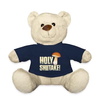 Mushroom pickers and mushroom friends - Teddy Bear - french navy - Front