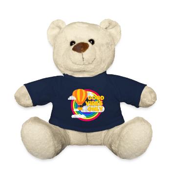 Ballon & Regenbogen (Good Vibes) - Teddy - French Navy - Vorne