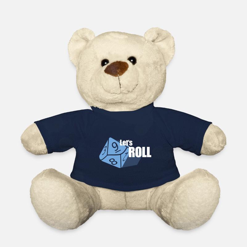 Dice Rolls - Jeu de société - Soirée jeux de société - Nounours - bleu marine