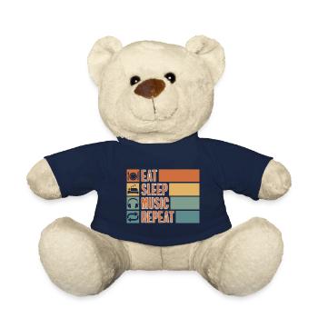 Dj Headphones Songs - Teddy Bear - french navy - Front