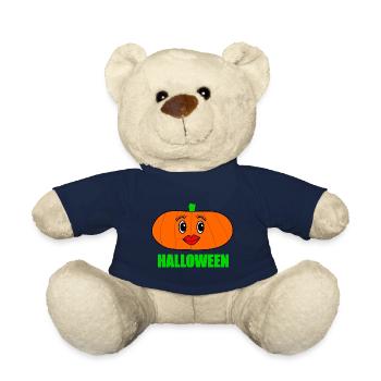HALLOWEEN. PUMPKIN. HALLOWEEN PUMPKIN - Teddy Bear - french navy - Front