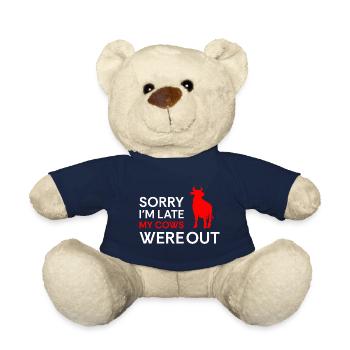 Kühe Milchbauer Kuhglocke - Teddy - French Navy - Vorne