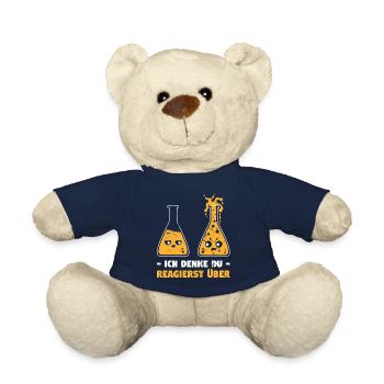Chemie Lehrer Überreagieren Lustig - Teddy - French Navy - Vorne