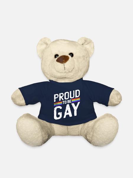 Gay Pride - Teddy Bear - french navy