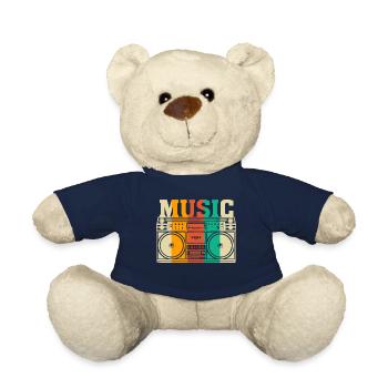 Music - Teddy Bear - french navy - Front