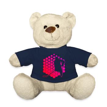 Hockey sur glace Hockey sur glace Hockey sur glace Femmes - Nounours - bleu marine - Devant