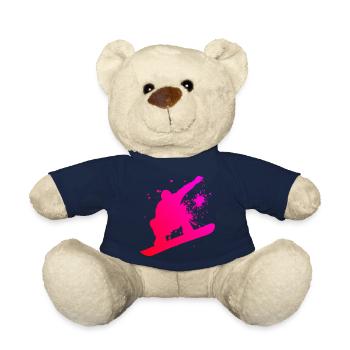 Snowboarder Herren Snowboard Wintersport Snowboard - Teddy - French Navy - Vorne
