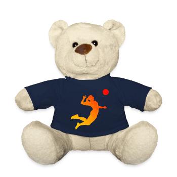 Volleyball Volleyball players Volleyball players - Teddy Bear - french navy - Front