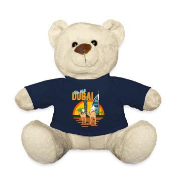 TAKE ME TO DUBAI - Teddy Bear - french navy - Front