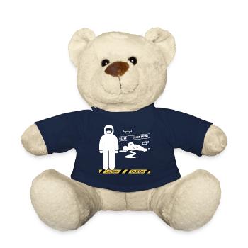 Tatort Forensics T-Shirt - Teddy - French Navy - Vorne