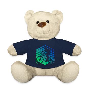 Radfahrer Radsport MTB Radfahren Herren Damen - Teddy - French Navy - Vorne
