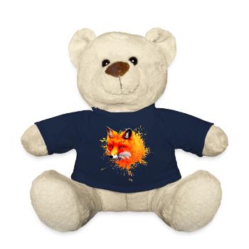 Créativité sauvage Renard - Nounours - bleu marine - Devant