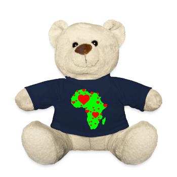 Africa Hearts - Teddy - French Navy - Vorne