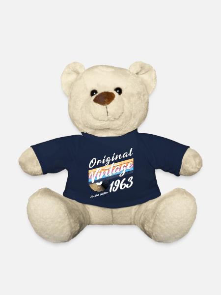 1963 Geburtstag Vintage - Teddy - French Navy