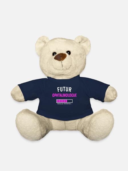 futur ophtalmologue - Nounours - bleu marine