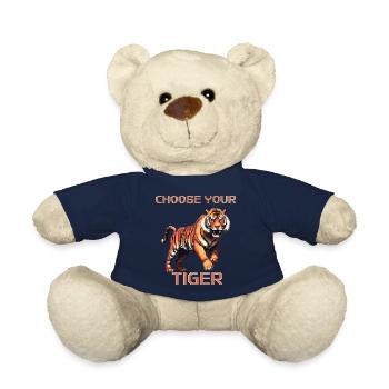 Wählen Sie Ihren Tiger | 8bit Tiger Abenteuer - Teddy - French Navy - Vorne