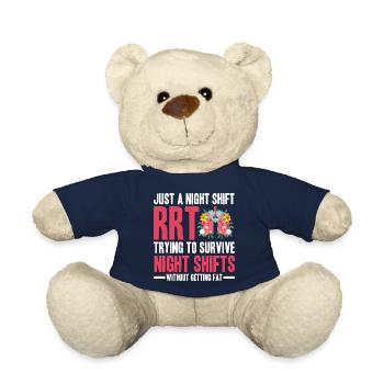 Atemtherapeut Geschenke | Atemtherapeuten Arzt - Teddy - French Navy - Vorne