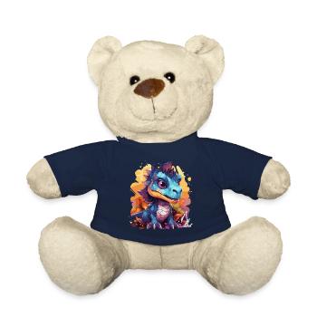 Dragon Kid - Teddy Bear - french navy - Front