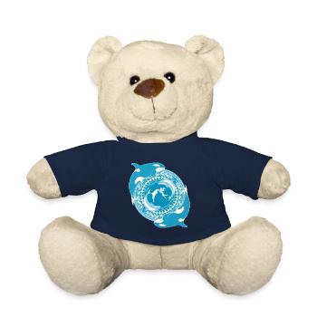 Fille de Poséidon - Nounours - bleu marine - Devant