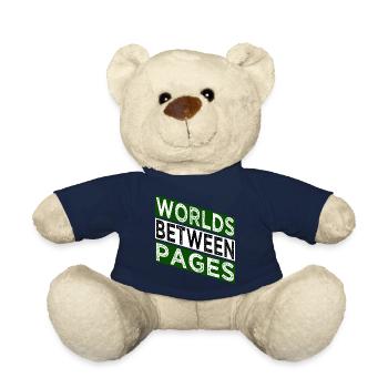 Reading Lists Geek Literary Community Joke - Teddy Bear - french navy - Front
