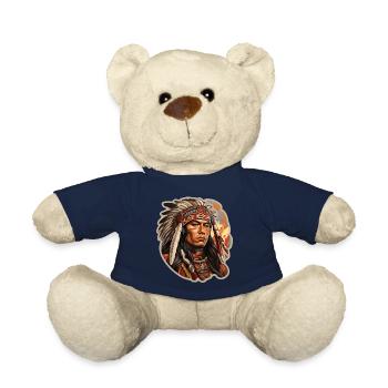 Native American - Teddy Bear - french navy - Front