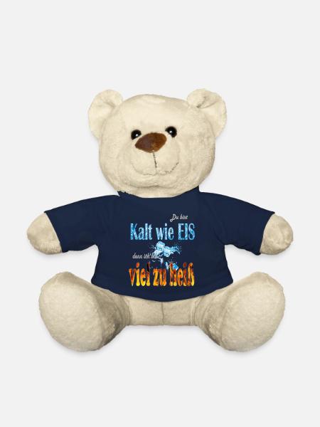 COLD AS ICE - Teddy Bear - french navy