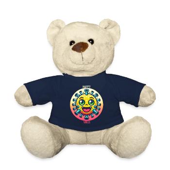 Joyeux délice du virus - Nounours - bleu marine - Devant