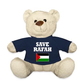 Save rafah - Nounours - bleu marine - Devant