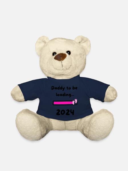 Daddy loading 2024 Girl - Teddy - French Navy