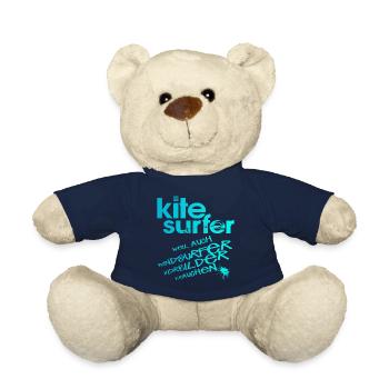 Kitesurfeur vs véliplanchiste - Nounours - bleu marine - Devant