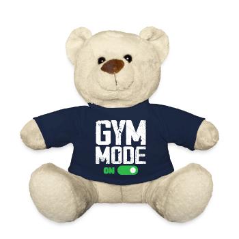 Gym-Modus bei Funny Beast Workout, Men Gym Lifting - Teddy - French Navy - Vorne