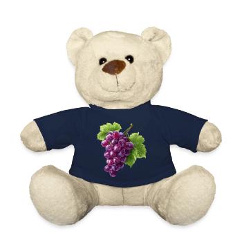 red grapes - Teddy Bear - french navy - Front