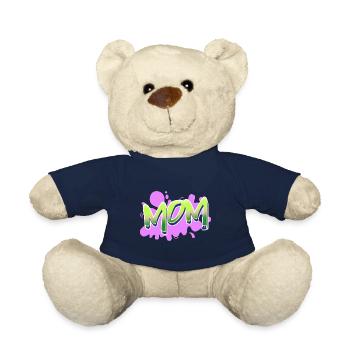 MOM 001 - gift - t-shirt - Teddy Bear - french navy - Front