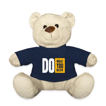EGO Self-Confident T-Shirt geschenkide - Teddy Bear - french navy - Front