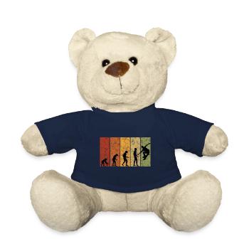 Skateboarder Skateboard Skater Skate Evolution - Teddy - French Navy - Vorne