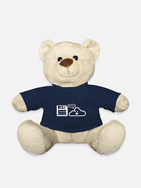 Programmeur Floppy Cloud - Nounours - bleu marine